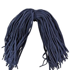 Wool Strips Rug Hooking DARK NAVY 5520 18" long 6 Cut 100 ct. Dorr Mill