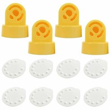 Valvesx4 and membranesx8 for Medela breastpumps. Replace Medela Valve  Membrane