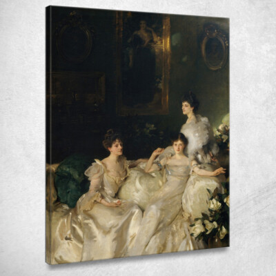 Die Schwestern Wyndham Lady Elcho, Frau Adeane und Frau Tennant John Singer Sarg