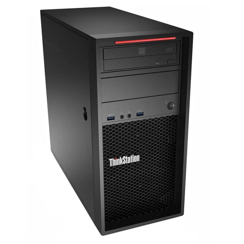 PC tour LENOVO Thinkstation P310 Pentium G4400 RAM 8Go SSD 120Go Windows 10 Wifi - Imagen 4 de 4