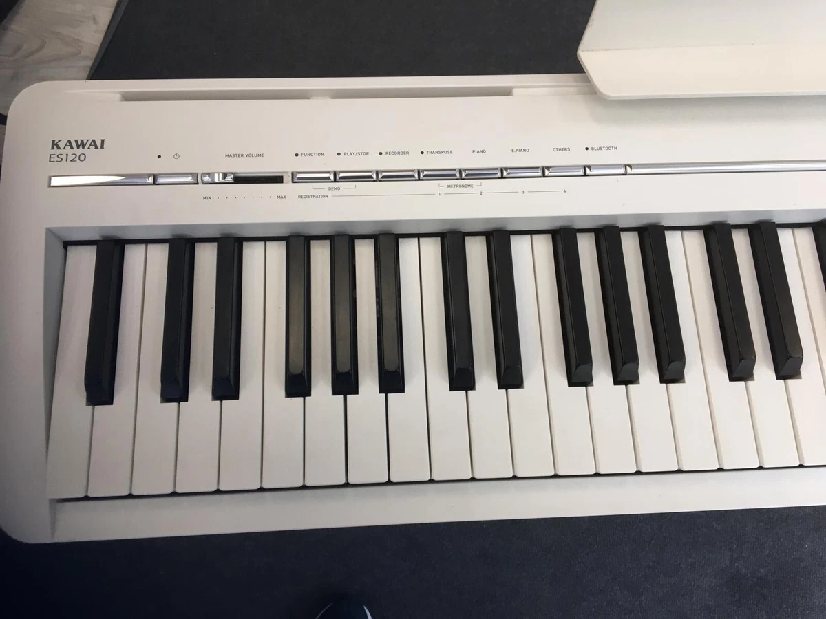 Piano electrónico kawai ES-120 blanco