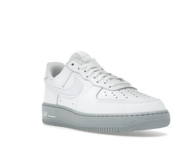 Size 9.5 - Nike Air Force 1 '07 White Light Smoke Grey for sale