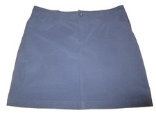 Eddie Bauer Navy Blue Skort Stretch Skirt ove...