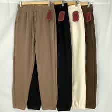 Womens Cuffed FLEECE LINED Soft Luxurious Slim Fit Joggers Trousers Lounge Wear