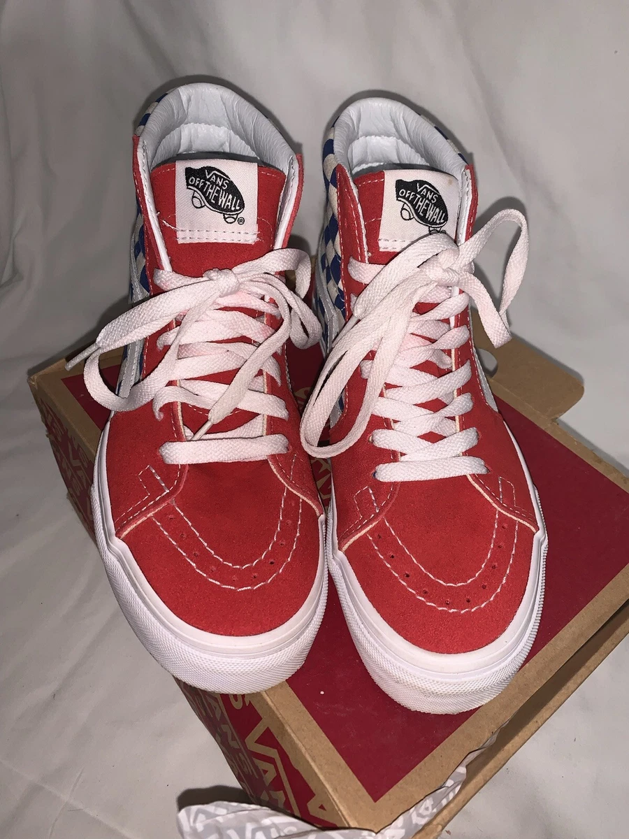 Cool red best sale sneakers