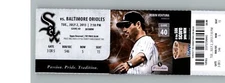 Baltimore Orioles vs Chicago White Sox 6/25/2013 Full Ticket - Robin Ventura .