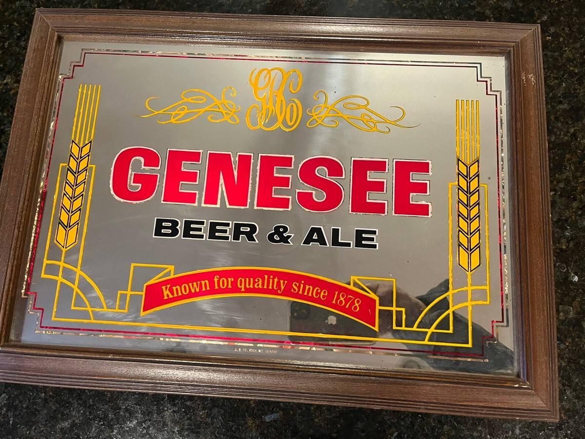 Vintage Genesee Beer & Ale Lighted Bar Sign WORKS | eBay