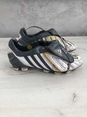 Adidas Predator Powerswere FG White Leather US8 1/2 UK8 EUR42