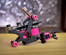 Handmade tattoo machine fine liner 3-11rs - Running 150-160 Hz  4V, 140 grams