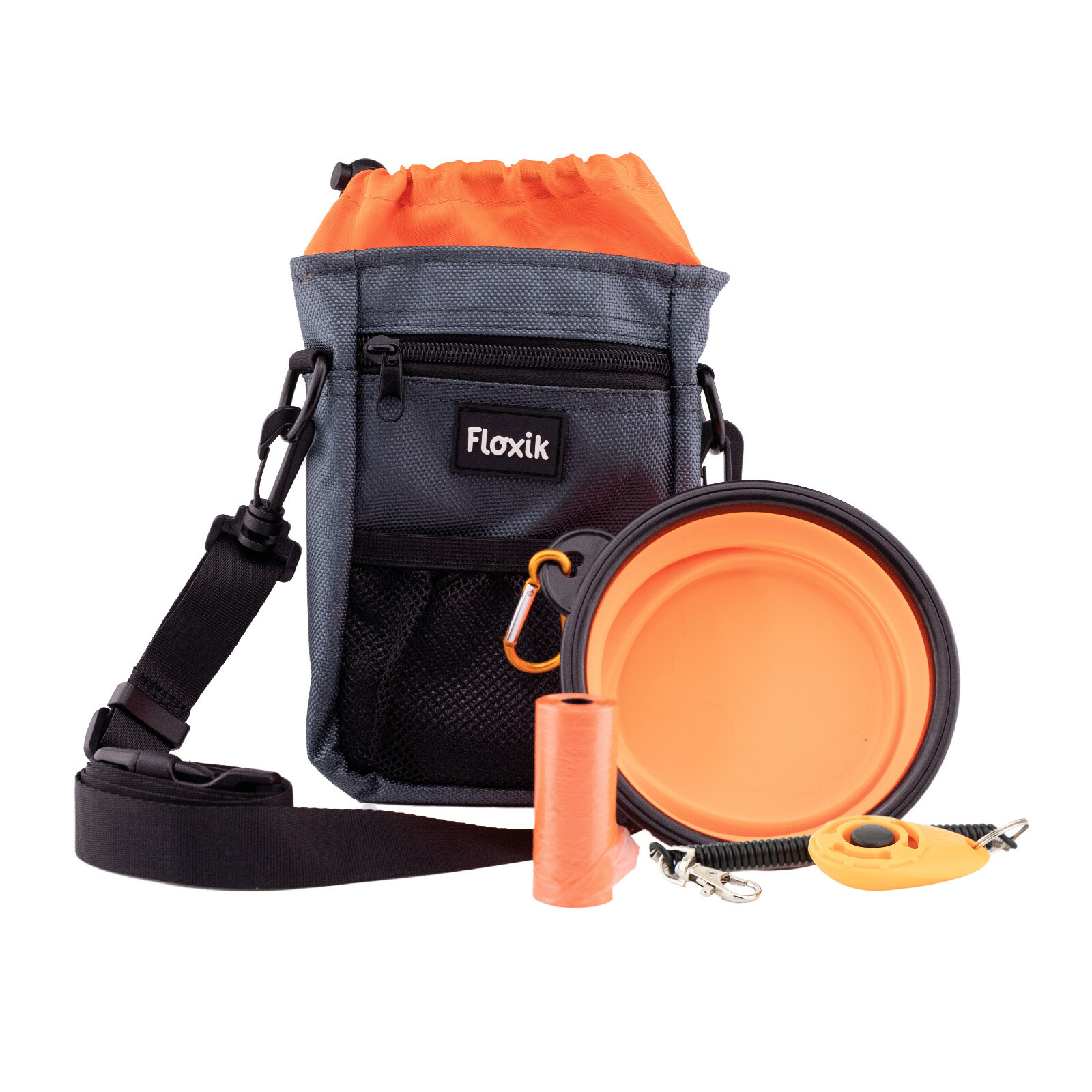 Floxik Futterbeutel für Hunde Leckerlibeutel Leckerlitasche zur Belohnung