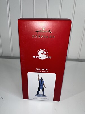 Mortal Kombat Sub Zero Hallmark Keepsake Ornament 2021