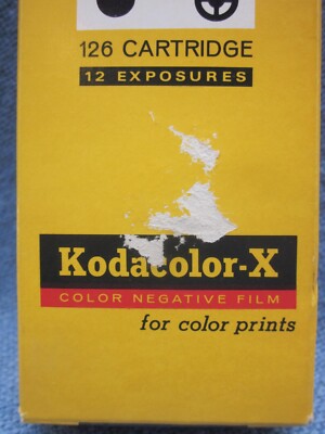 KODAK Kodacolor-X Film CX 126-12 EXPIRED MAR 1971 VINTAGE NEW OLD