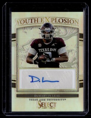 2022 SELECT DRAFT YOUTH EXPLOSION AUTO DEMARVIN LEAL TEXAS A&M