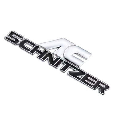 Für BMW AC SCHNITZER Auto Schriftzug Badges Kühlergrill Emblem Stoßstange