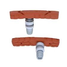 Kool Stop All Terrain Brake Pads SALMON Threaded 1 Pair BMX