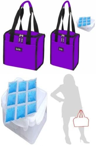 Nicole Miller Fabric Lunch Boxes