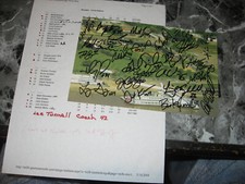 2004 CLINTON LUMBERKINGS team signed 20+ autos RANGERS L Tunnell EDISON VOLQUEZ