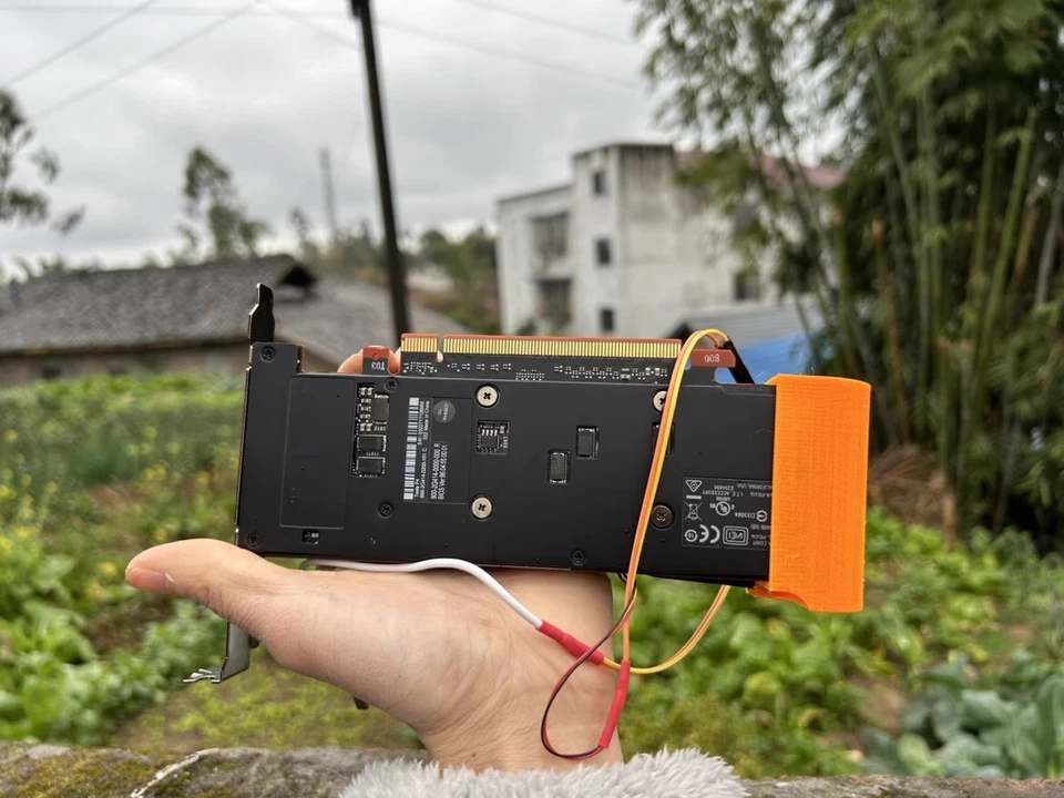 Cooling fan for Nvidia Tesla P4 8GB M4 4GB T4 16GB L4 24GB A2 GPU Card graphics - Image 3 of 4