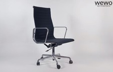 Vitra Charles Eames,EA 119, Chair  Alu poliert Hopsack , Bürostuhl, Chefsessel