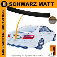 LACKSCHUTZFOLIE FÜR MERCEDES E-KLASSE  STUFENHECK W212 2009-2016 SCHWARZ MATT