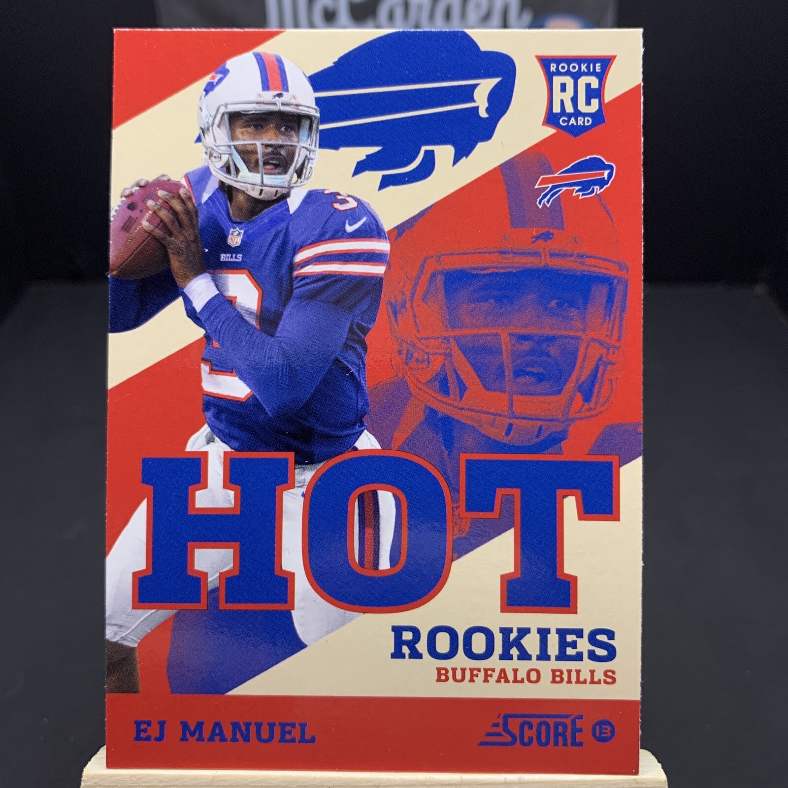 2013 Score Hot Rookies Retail EJ Manuel #17 Rookie RC Buffalo Bills