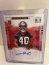 2018 IMPECCABLE AUTO AUTOGRAPH LAVON COLEMAN ROOKIE CARD #19/25