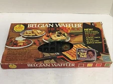 Pre-Owned/Used w/Original Box*Nordic Ware Belgian Waffler Thick N' Quick Waffle