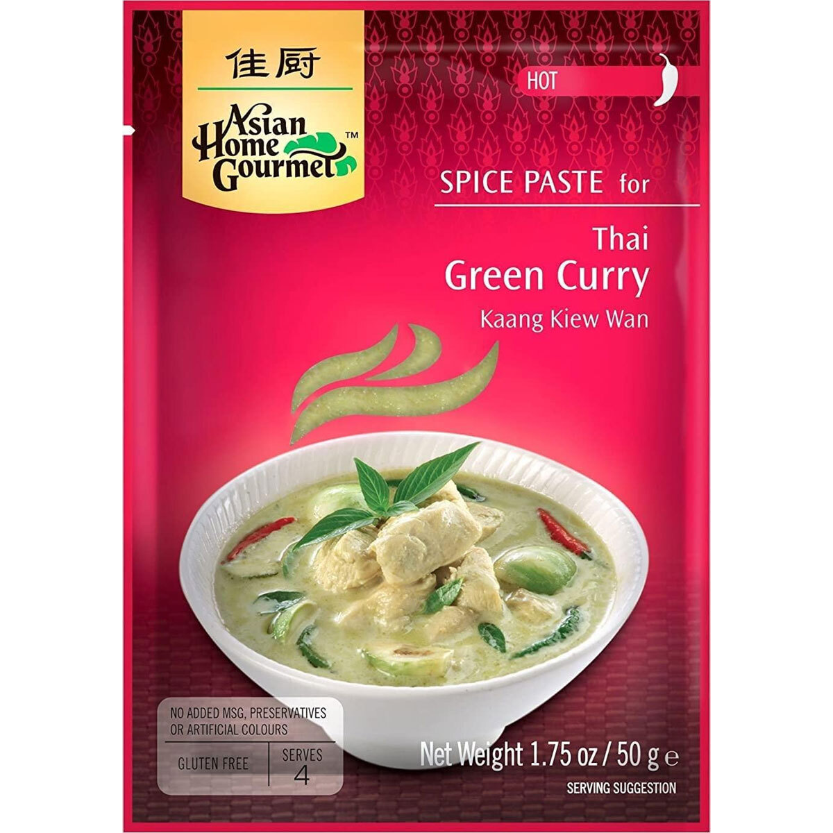 Asia Casa Gourmet Condimento de Pasta Curry Verde