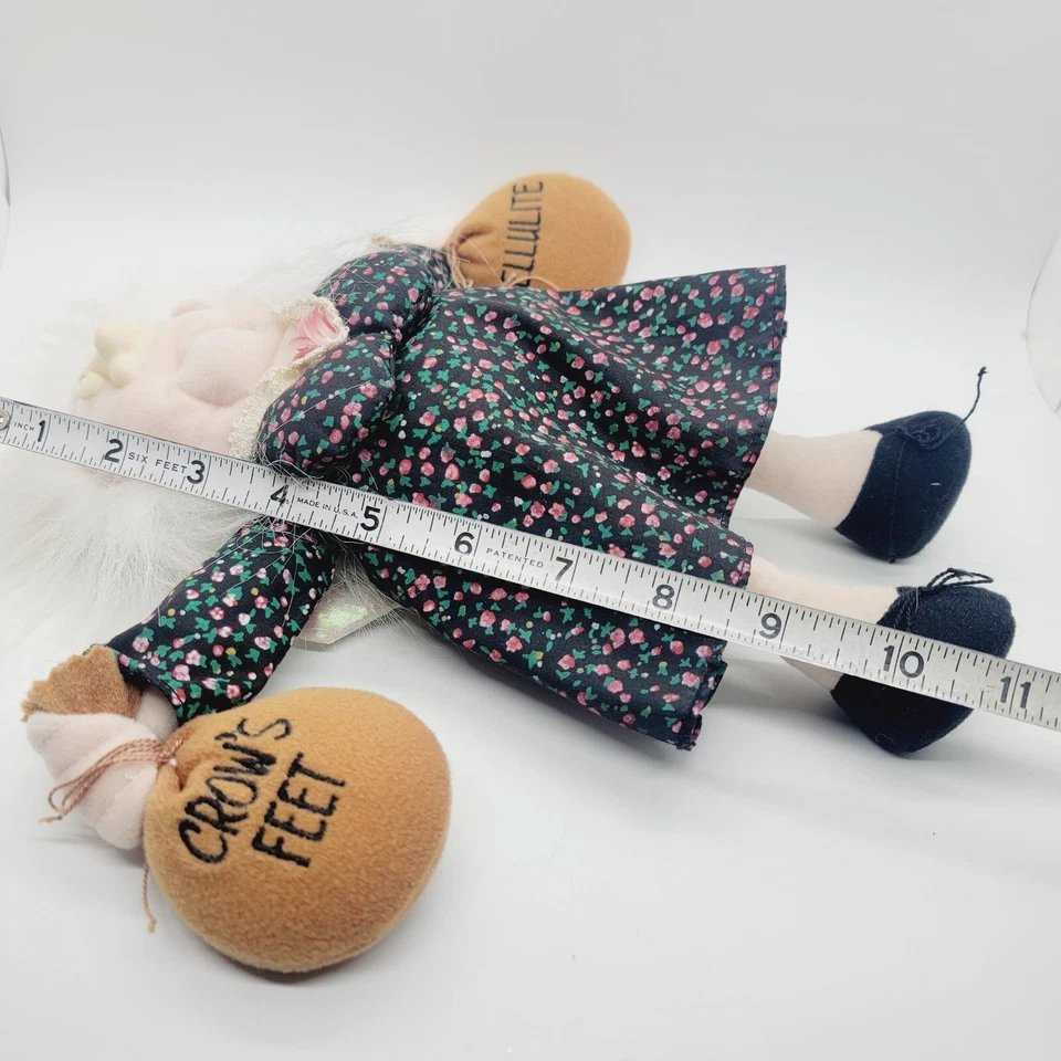 Muñeca Hallmark 1989 Prunella The Wrinkle Fairy de colección novedad sobre la colina  Foto 4 de 4