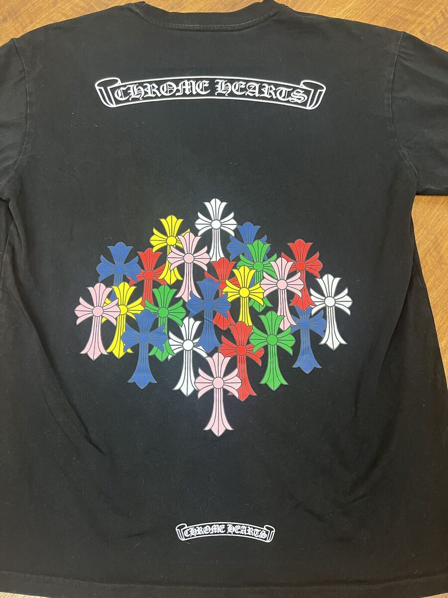 Chrome Hearts Cemetery Cross Multi Logo Large Pocket Tee | eBay Chrome Hearts Cemetery Cross Multi Logo Large Pocket Tee | eBay