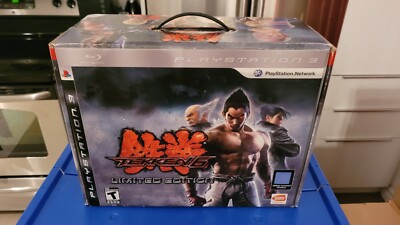 PS3 TEKKEN 6 LIMITED EDITION HORI FIGHT STICK BUNDLE 
