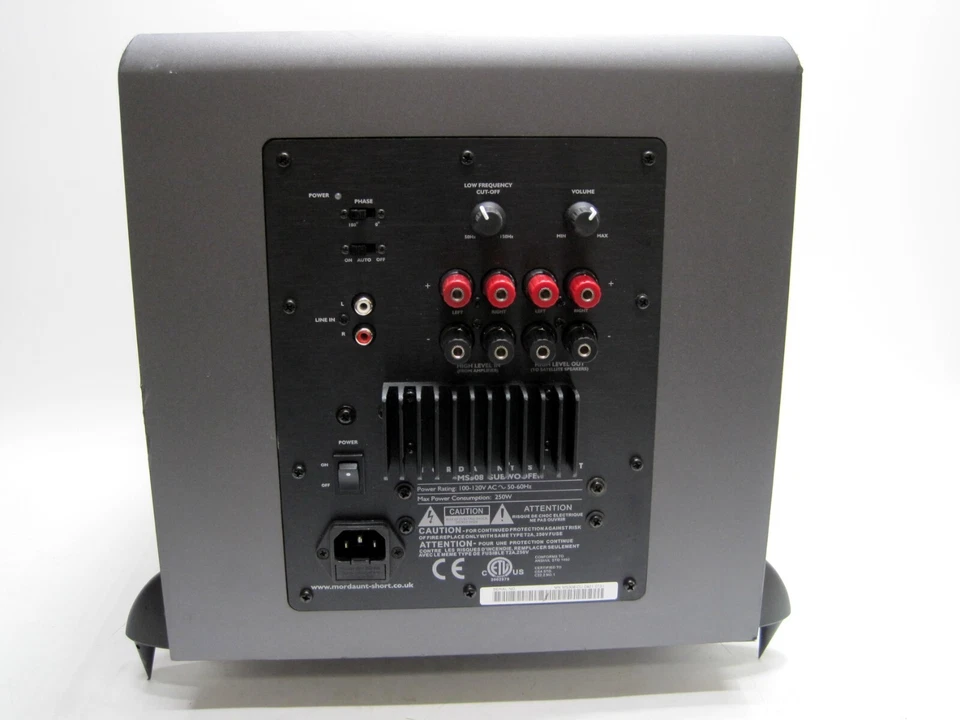 Subwoofer activo Mordaunt Short MS-308 Foto 3 de 4