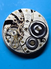 VINTAGE 16 SIZE 17 JEWEL ILLINOIS GRADE 304 MODEL 7 POCKET WATCH PARTS