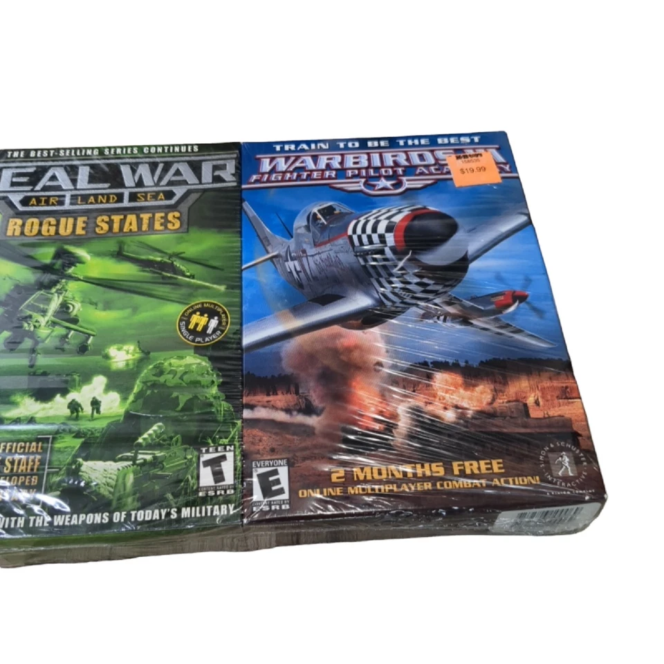 New sealed 3 pack PC CD-ROM Disc games vintage software 2002 Risk II Real Wars - Image 4 of 4