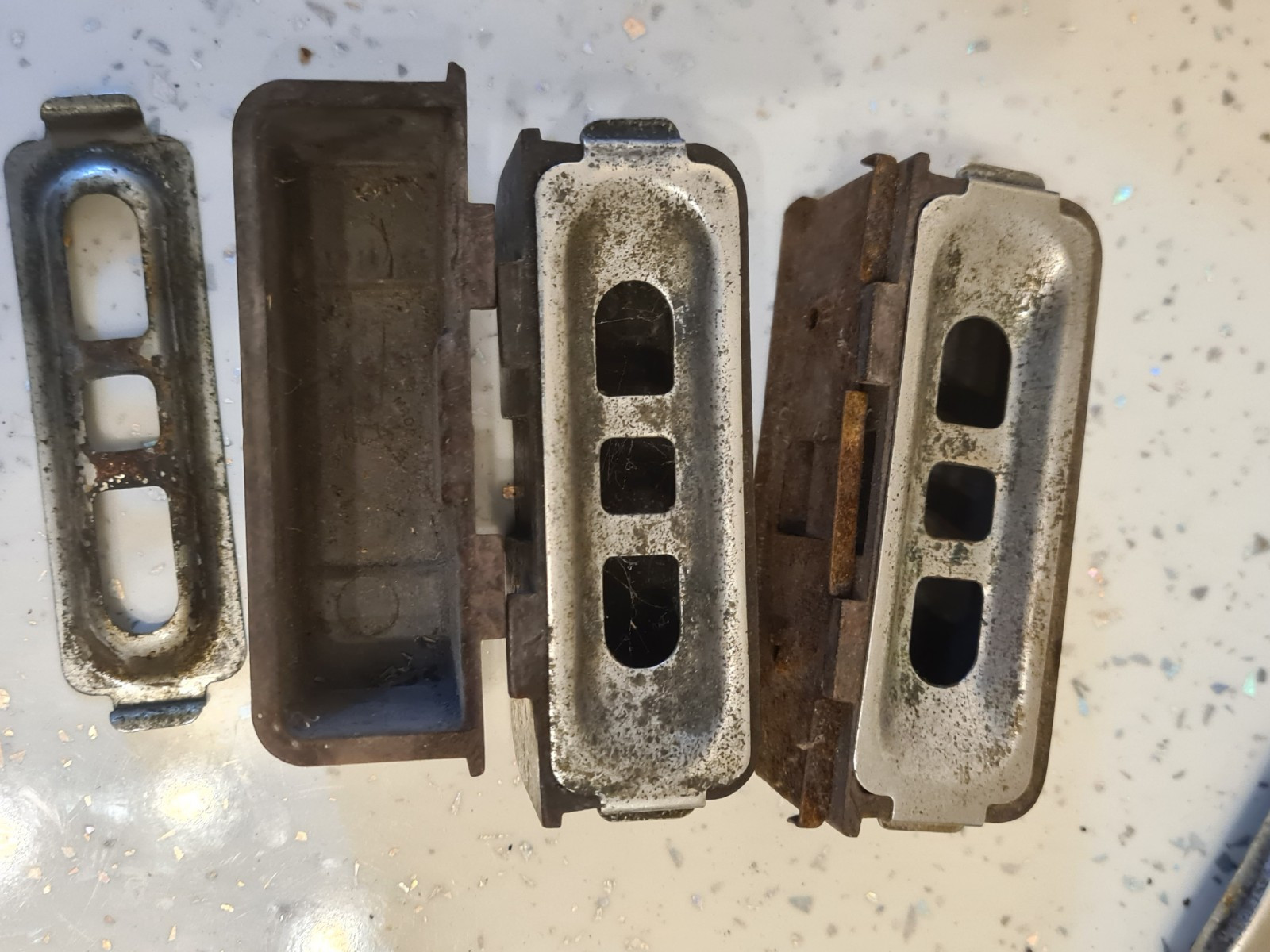 Classic Vintage Car Bakelite Ashtray Inserts MG AC Jaguar Bentley Rolls Royce X3