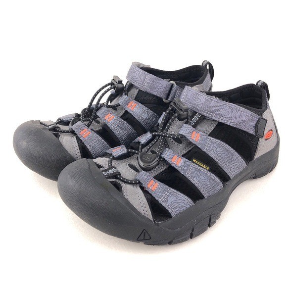 Sandali Keen Newport H2 impermeabili lavabili bambini giovani taglia 4 euro 36 grigio nero