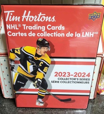2023-24 Tim Horton's NHL Card Collector Binder Album NEVER USED Binder Only