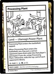 Processing Plant #617 Mystery Booster 2 Playtest Card