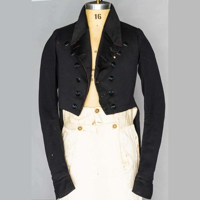New Men Black Wool Colin Bridgeton Regency Tailcoat, 18th Century Victorian Coat