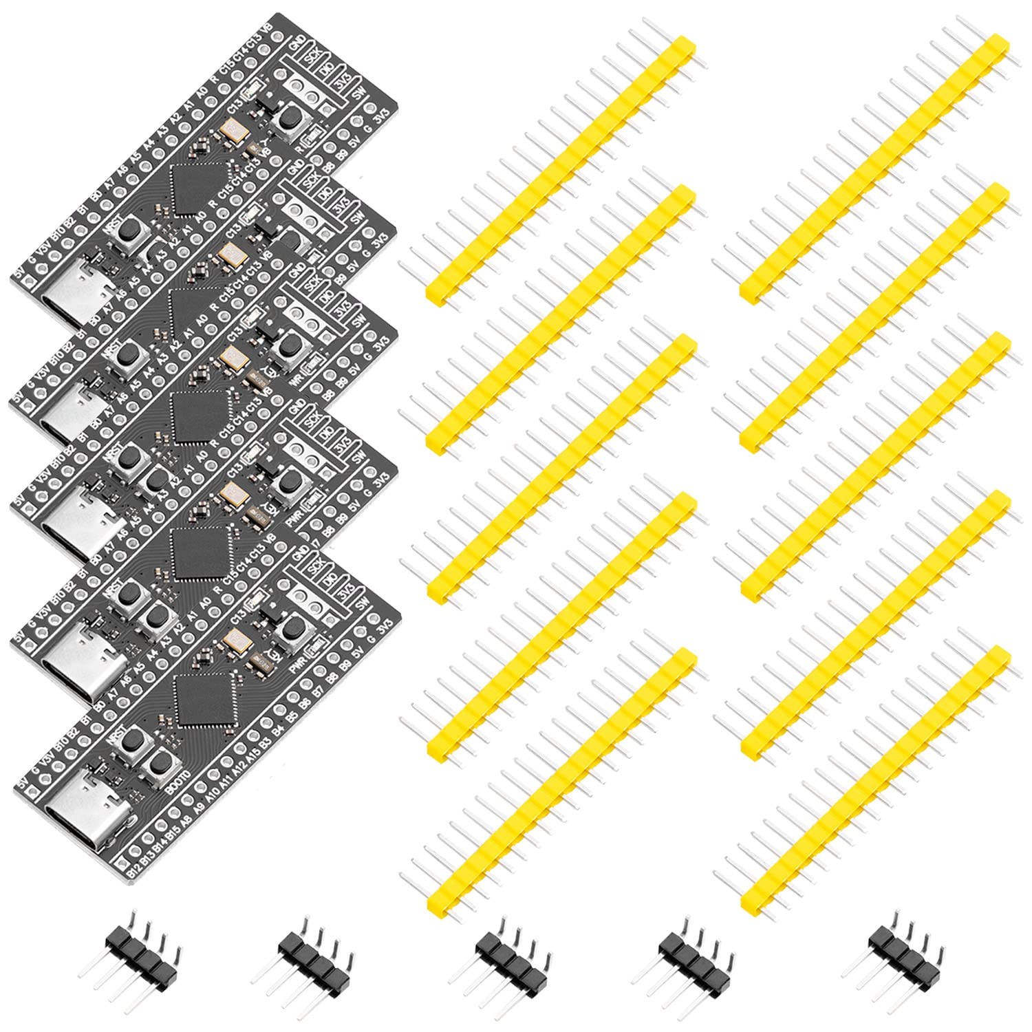 STM32F401 carte V3.0 84 MHz haute performance avec interface USB-C pour robotique - 5 pièces