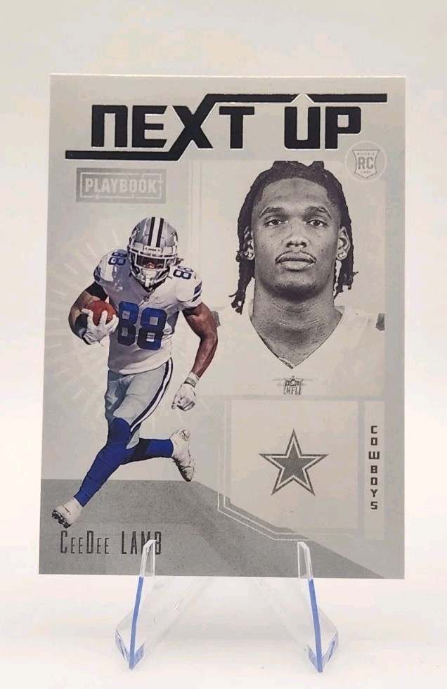 2020 Panini Playbook - Next Up CeeDee Lamb #NU-7 (RC)
