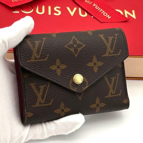 Louis Vuitton Wallet Monogram Fuchsia Portefeuille Victoire