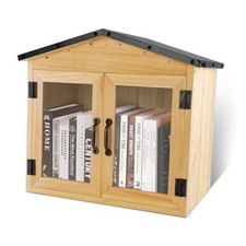 Outdoor Library Box Literature Exchange Box Outdoor Book Storage Little Wood