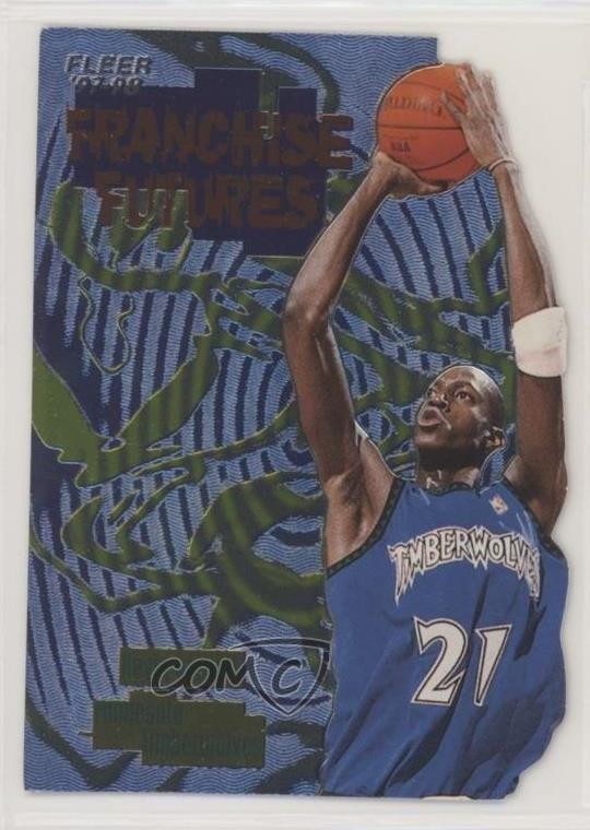 1997-98 Fleer Franchise Futures Kevin Garnett #4 HOF tt7