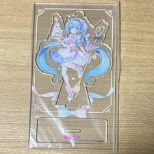 Brand new! Hatsune Miku Sakura Shiori MagICal Mirai 2020 Fujiya Milky AcrylIC