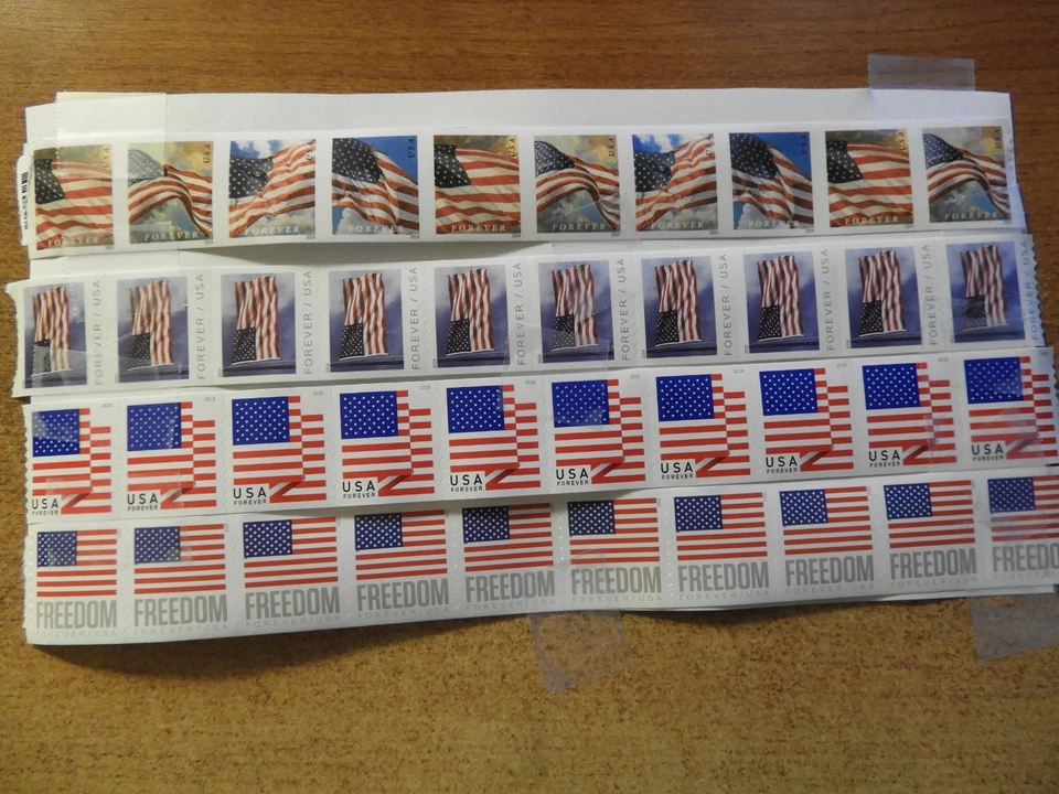 20 USPS Self-Adhesive Forever Stamps Get Free Stamps - Image 2 of 4