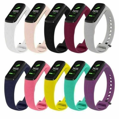 For Samsung Galaxy Fit E SM-R375 Silicone Wristband Watch Band Strap Bracelet 1*