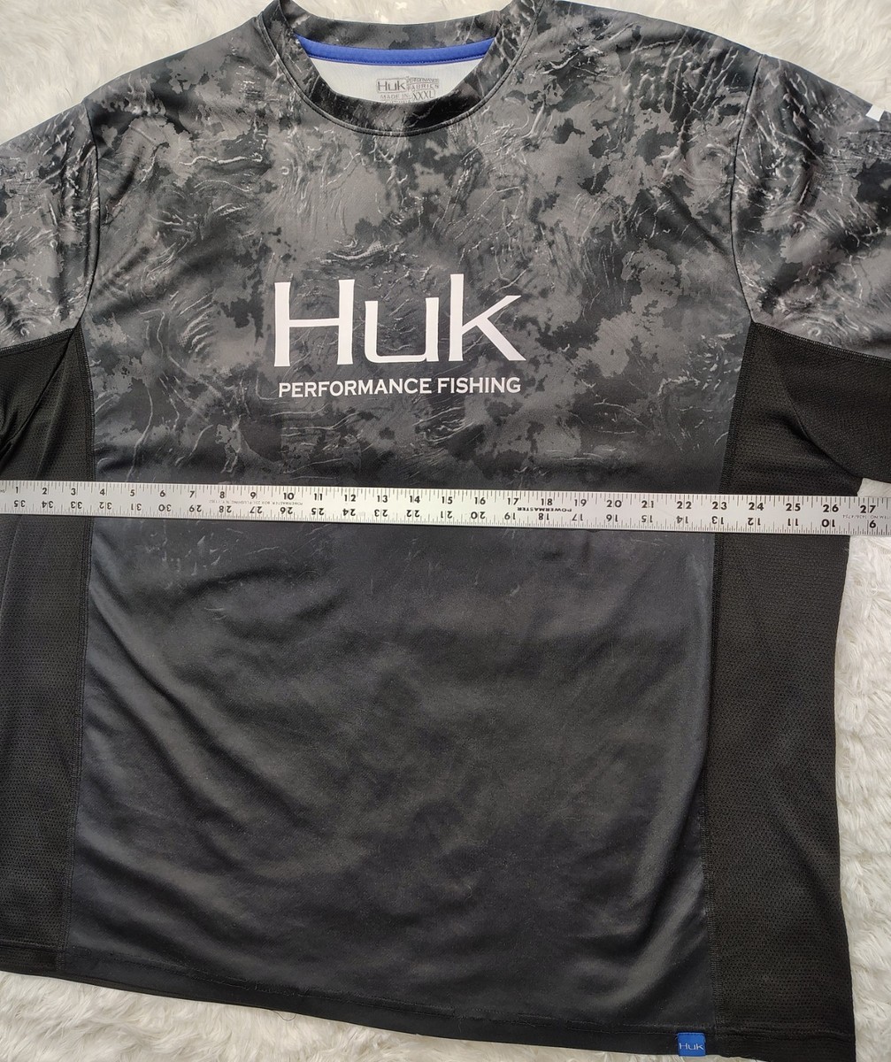 T-shirt Pêche T-shirt Manches Longues HUK Icon X - Camouflage