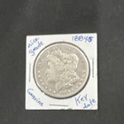 1884 S Morgan Silver Dollar, genuine in good condition