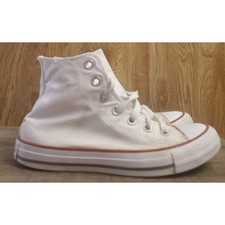 Converse All Star Lace Up High Top Sneakers Women's 6 Men's 4 White